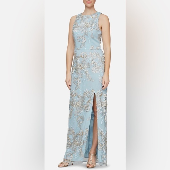 NWOT Alex & Eve by Alex Evenings Size 12 Dress - Picture 1 of 12